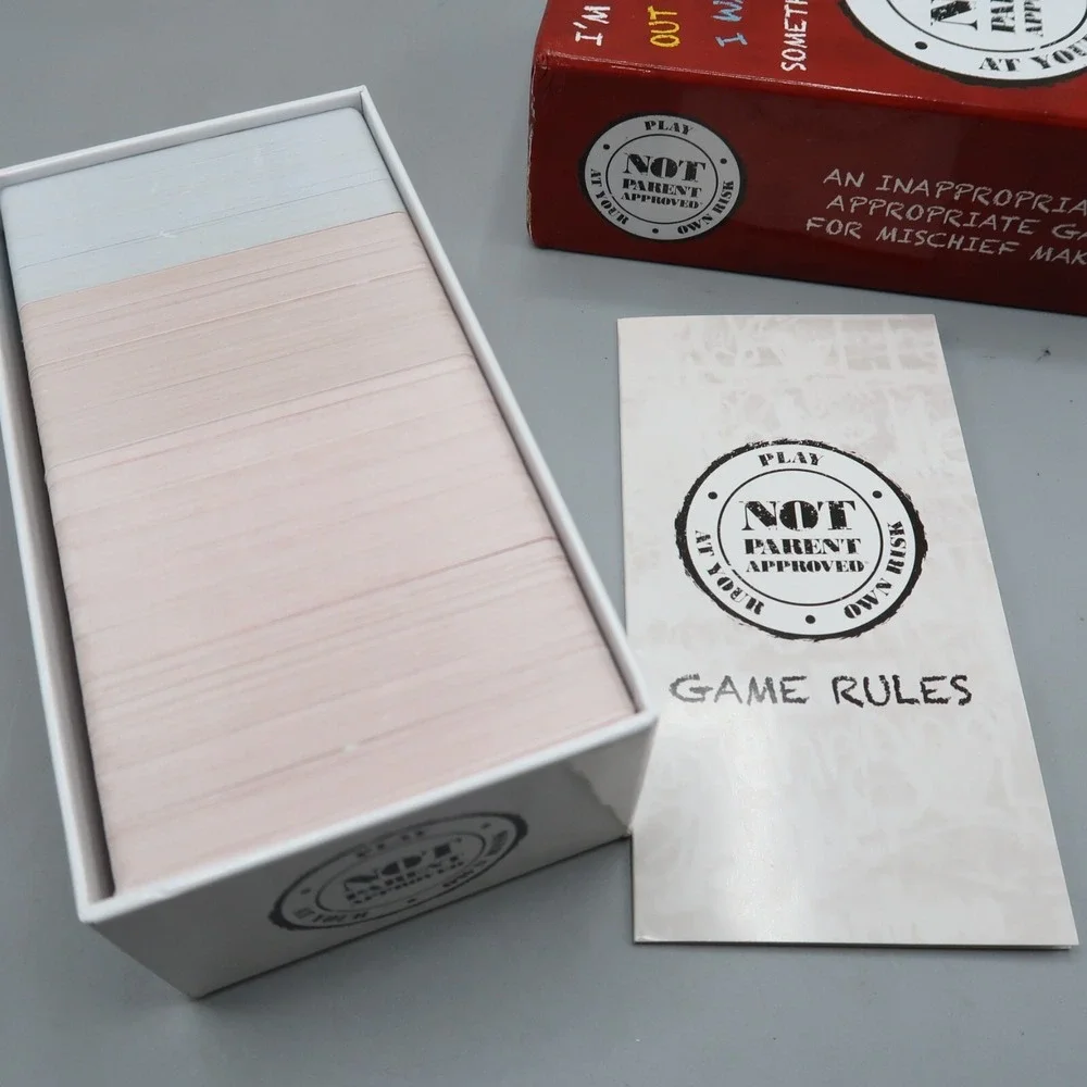 Game Lot Never have I ever, Not Parent Approved, Exploding Kitten, Word Teaser